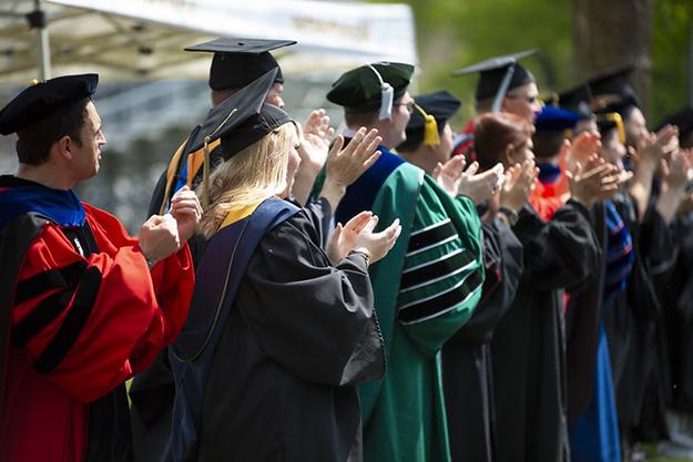 Commencement 2019 faculty